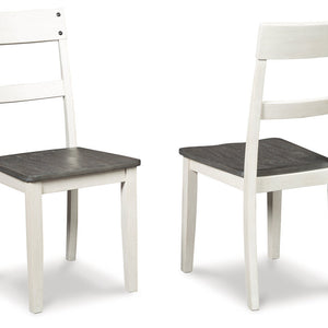 Nelling Two-tone Dining Chair, Set of 2