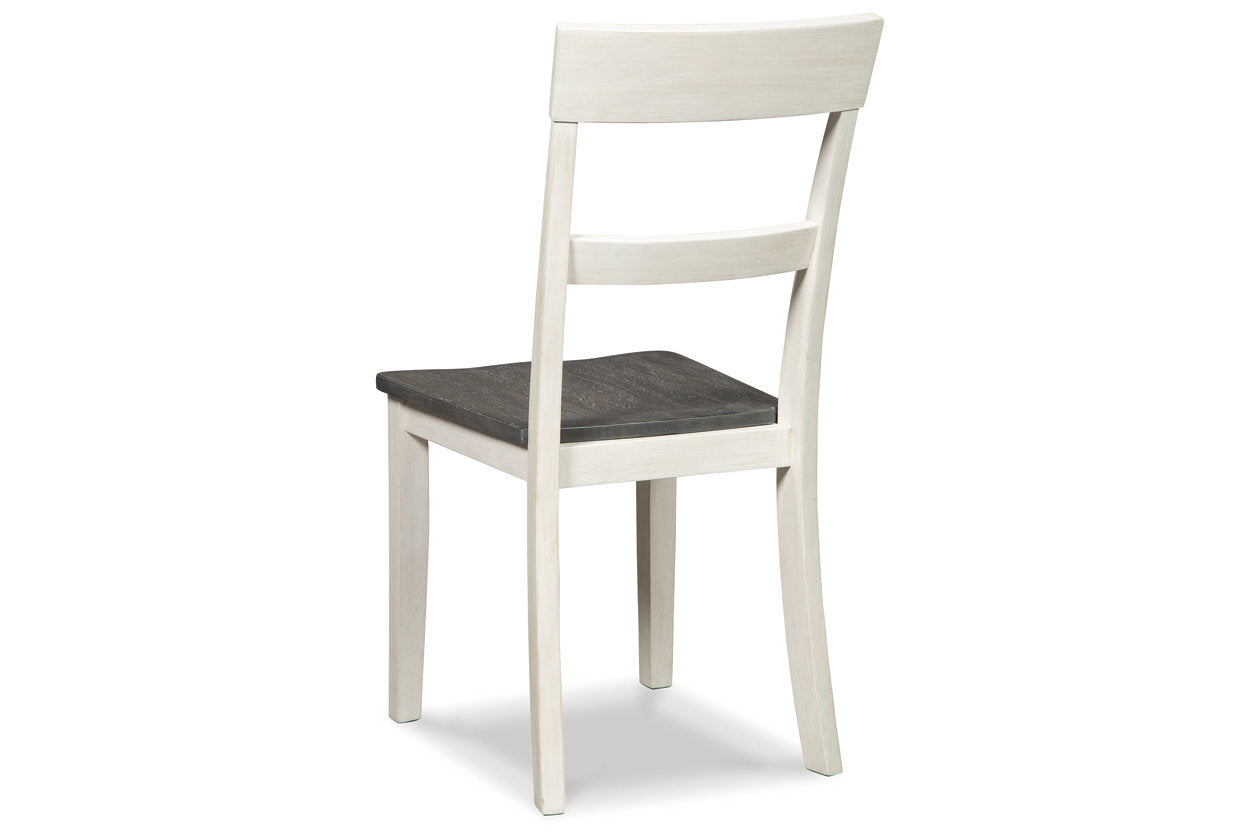 Nelling Two-tone Dining Chair, Set of 2