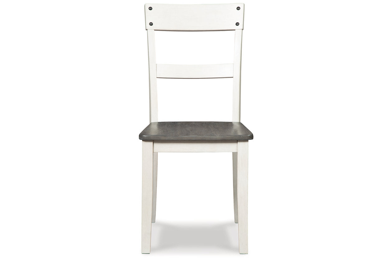 Nelling Two-tone Dining Chair, Set of 2