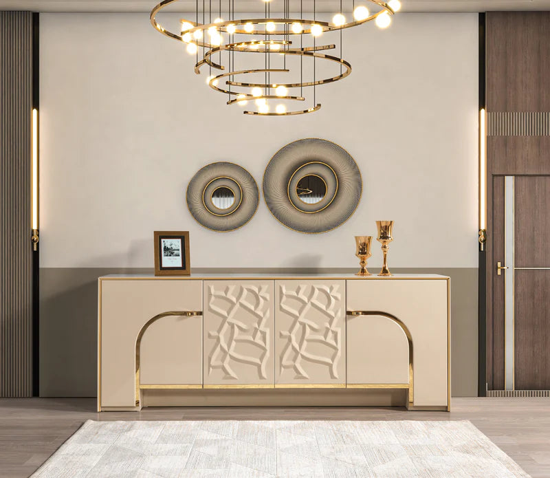 Helena Ivory Tv Stand