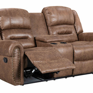 River Creek Brown 3-Piece Reclining Living Room Set