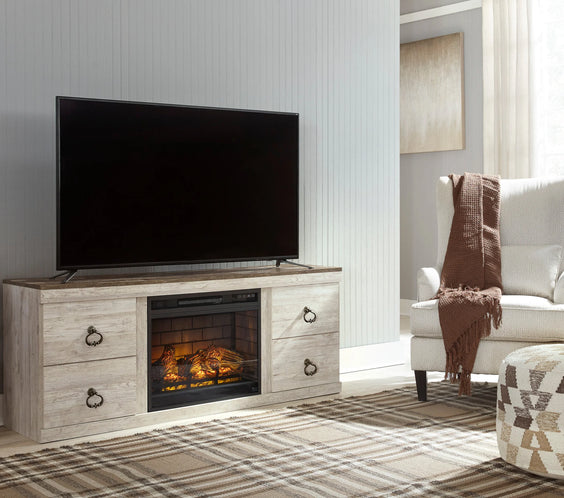 EW0267-268 - TV Stand w/Fireplace 60