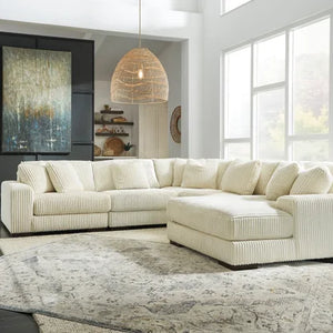 211-04 - 6pc Sectional RAF Chaise