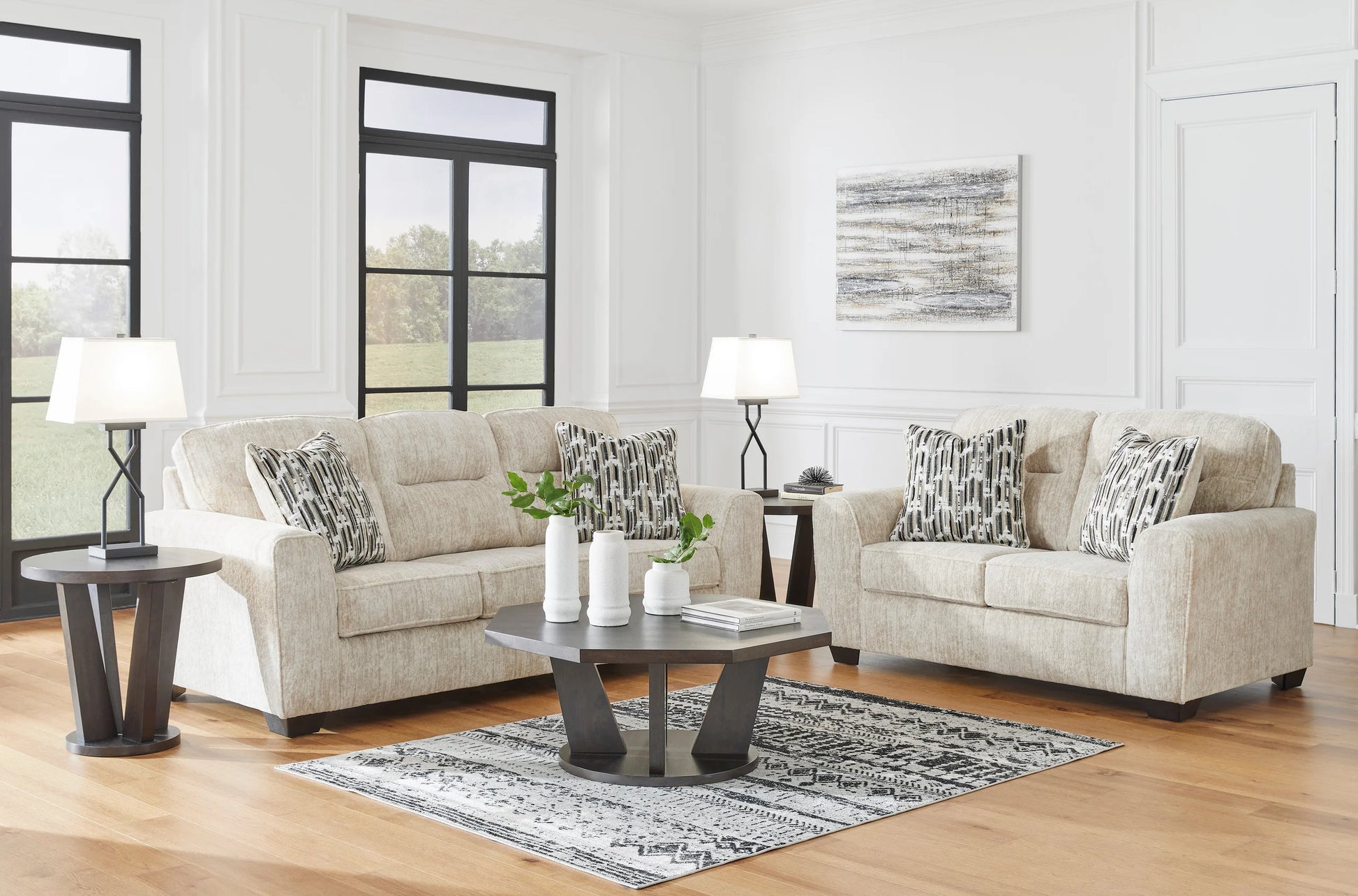 Ashley 505-05 Sofa & Loveseat Set