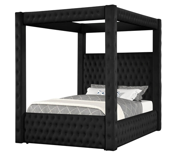 Upgrade your bedroom with the Castle Black Platform Bed from Moda Home. Stylish, durable, and designed for comfort in Queen & King sizes.