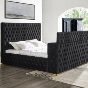 Future Black Platform Bed - Queen, King (ETA 12/15)