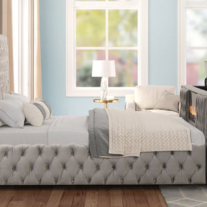 Future Gray Platform Bed - Queen, King