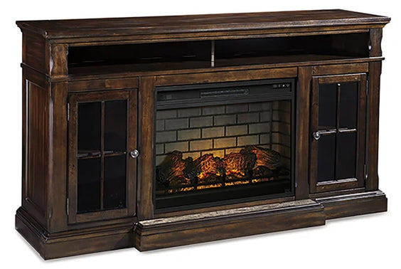 W701-88 TV Stand w/Fireplace 72