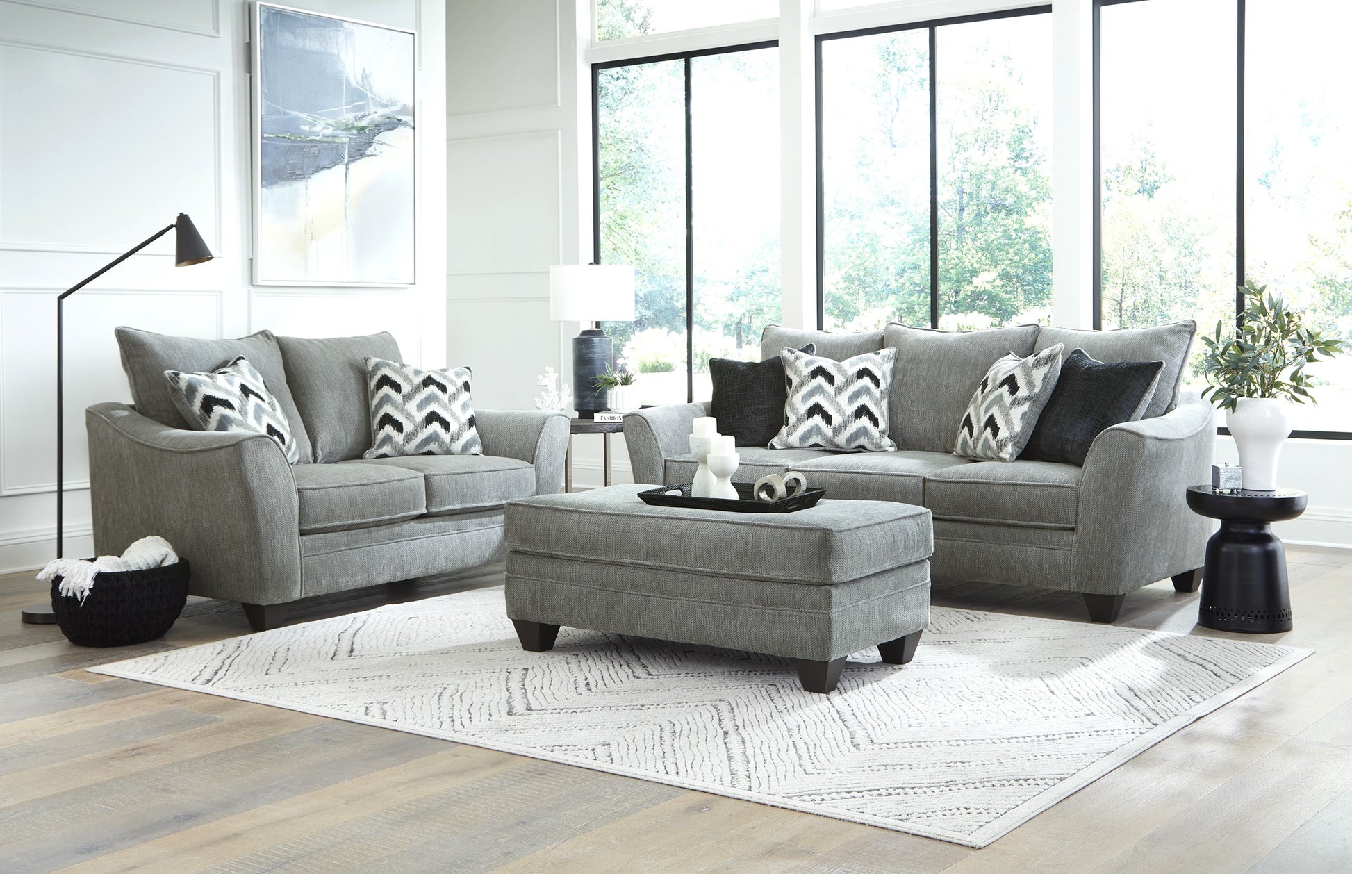 3850 - OVERSIZED Sofa and Loveseat Set