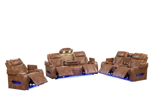 TOKYO 3PC Brown Power Reclining Set **NEW ARRIVAL**