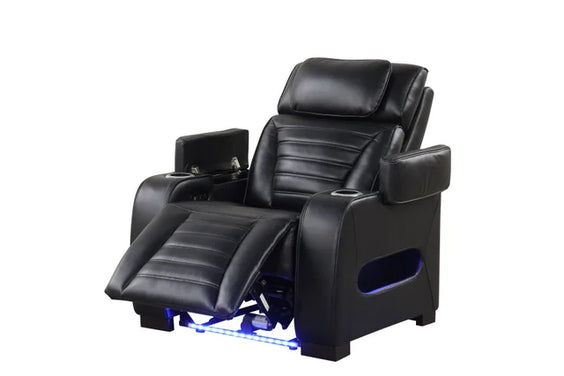 TOKYO 3PC Black Power Reclining Set