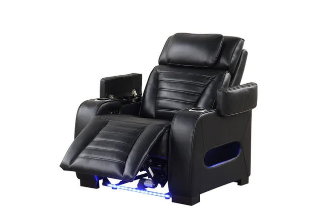 TOKYO 3PC Black Power Reclining Set