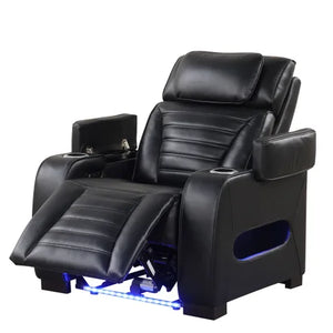 TOKYO 3PC Black Power Reclining Set