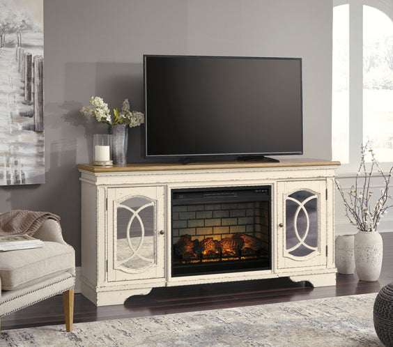 W743-68 - TV Stand w/Fireplace 74