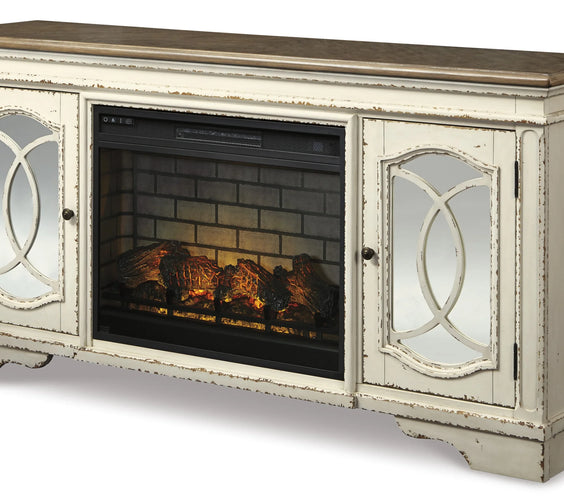 W743-68 - TV Stand w/Fireplace 74