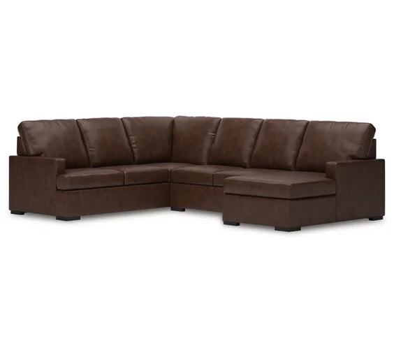 Ashley 485-04 - Top Grain Leather Sectional