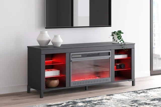 W2721-168 - TV Stand w/ Fireplace 59"L (LED Lights)