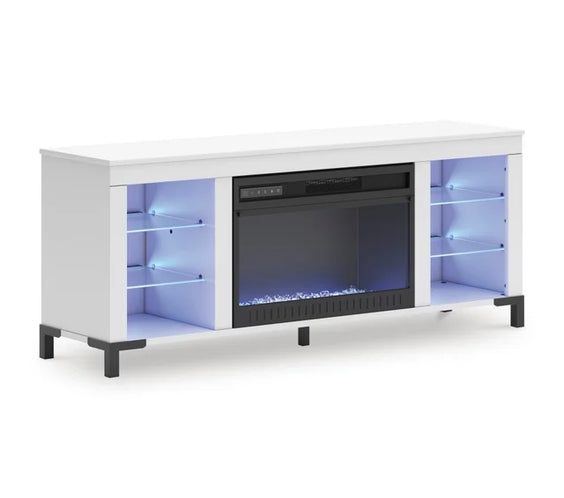 W2722-168 - TV Stand w/ Fireplace 59