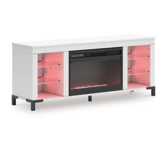 W2722-168 - TV Stand w/ Fireplace 59