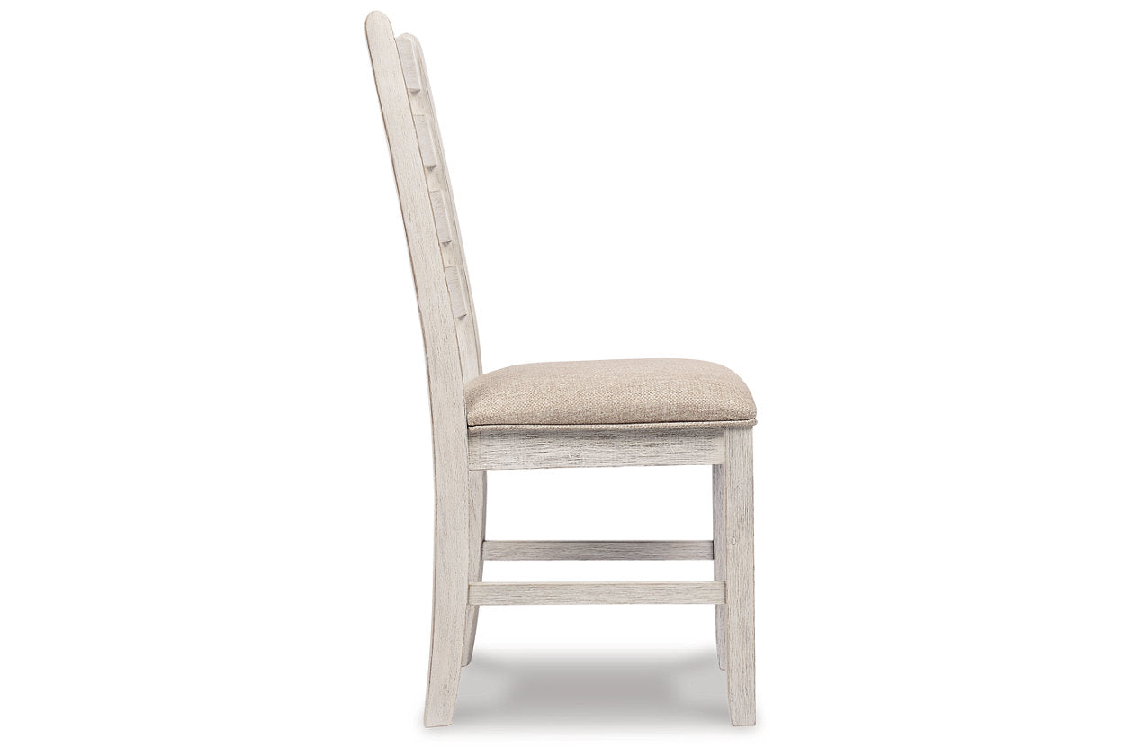 Skempton White/Light Brown Dining Chair, Set of 2