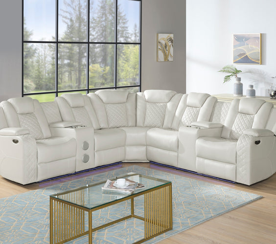 Spaceship Sand Power Reclining Sectional