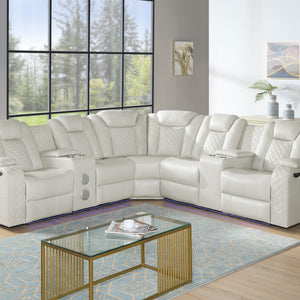 Spaceship Sand Power Reclining Sectional