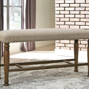 [SPECIAL] Lettner Gray/Brown Dining Bench