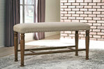 [SPECIAL] Lettner Gray/Brown Dining Bench