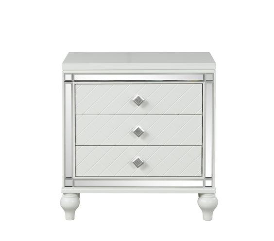 Stars White LED 5-Piece King Bedroom Set