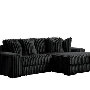 Sunday Black 2-Piece RAF Sectional