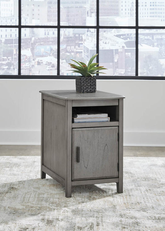 T310-417 Side End Table (USB Ports/Power Outlet)