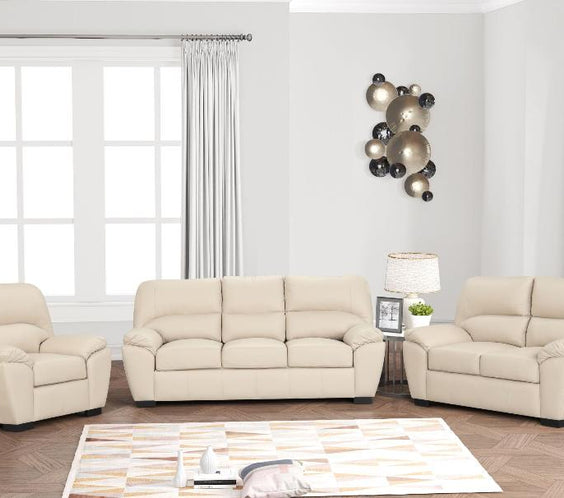 Tiffany Taupe 3-Piece Living Room Set