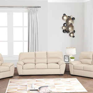 Tiffany Taupe 3-Piece Living Room Set