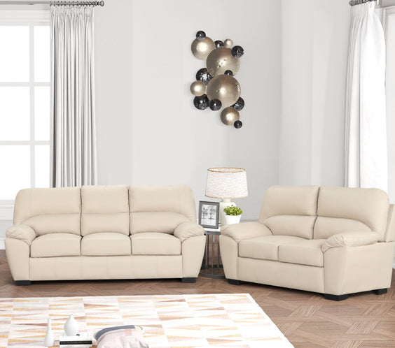 Tiffany Taupe 3-Piece Living Room Set