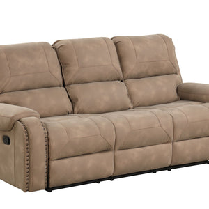 Titan Latte Oversized 3-Piece Reclining Living Room Set