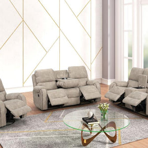 Titan Stone Oversized 3-Piece Reclining Living Room Set