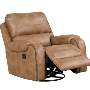 Titan Saddle Oversized 3-Piece Reclining Living Room Set