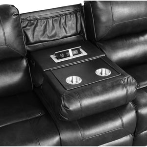 Titan Black Oversized 3-Piece Reclining Living Room Set