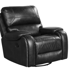 Titan Black Oversized 3-Piece Reclining Living Room Set