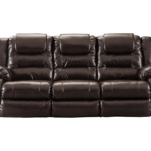 Vacherie Chocolate Reclining Sofa