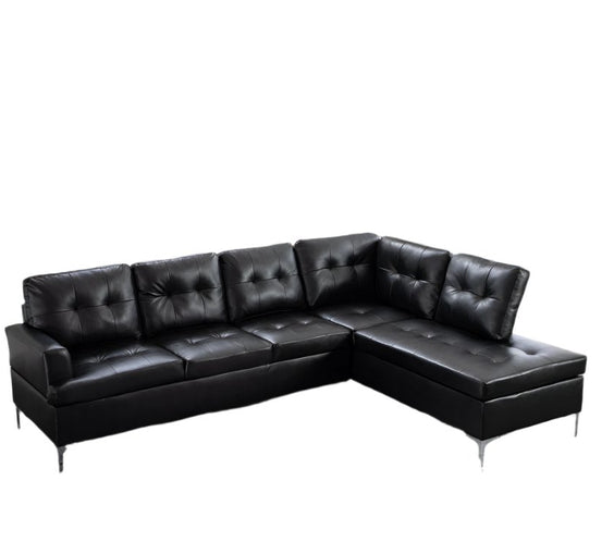 Vintage Black Sectional