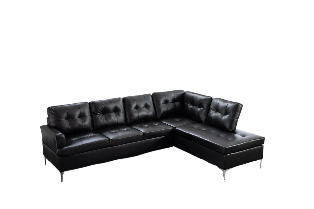 Vintage Black Sectional