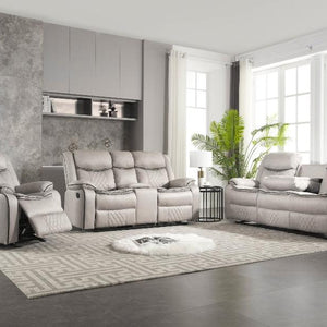 Weston Stone 3-Piece Reclining Living Room Set