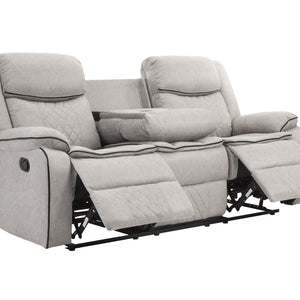 Weston Stone 3-Piece Reclining Living Room Set