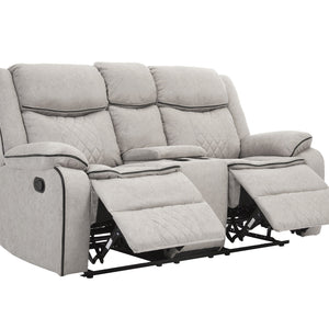 Weston Stone 3-Piece Reclining Living Room Set