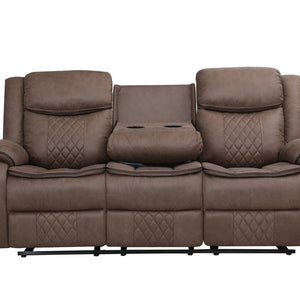 Weston Brown 3-Piece Reclining Living Room Set