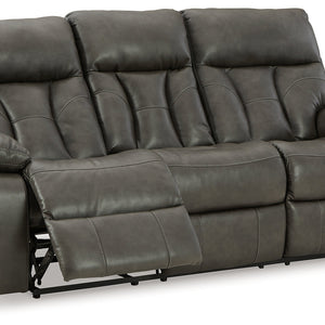 Willamen Quarry Reclining Sofa with Drop Down Table