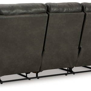 Willamen Quarry Reclining Sofa with Drop Down Table