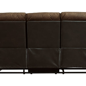 Woodsway Brown Reclining Sofa