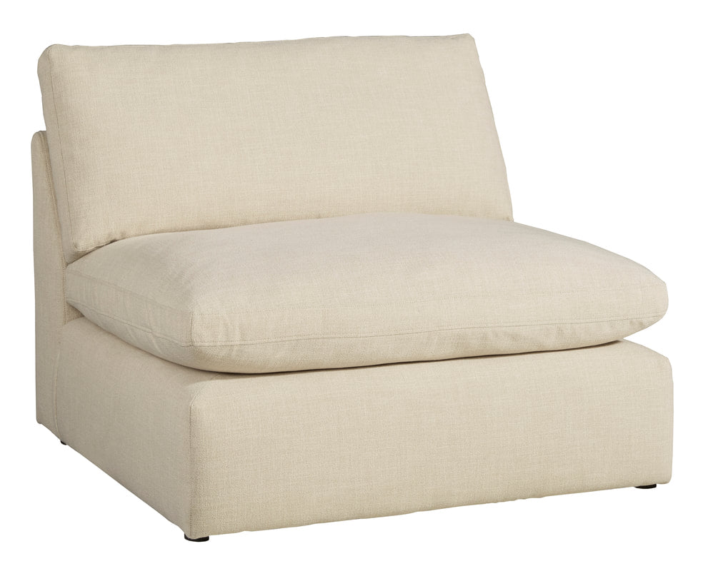 Elyza Linen Modern Contemporary Traditional Sleek Fabric Sectional Oversized, High Quality Sofaloveseat